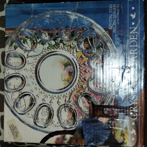 Egg  and Relish Server - Picture 1 of 3